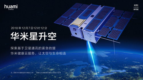 華米科技首顆衛星成功入軌，開啟衛星通信緊急救援服務新篇章